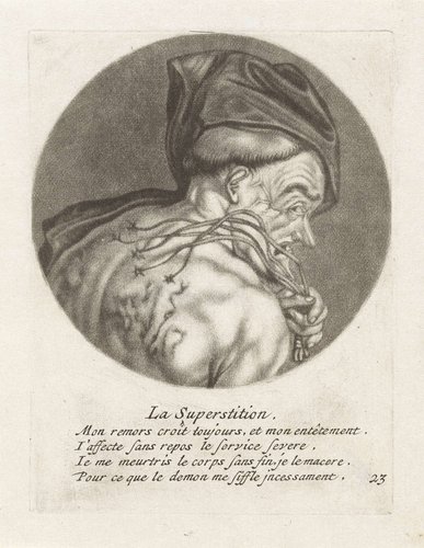 Caricatures of the French clergy under Louis XIV by Jacob Gole