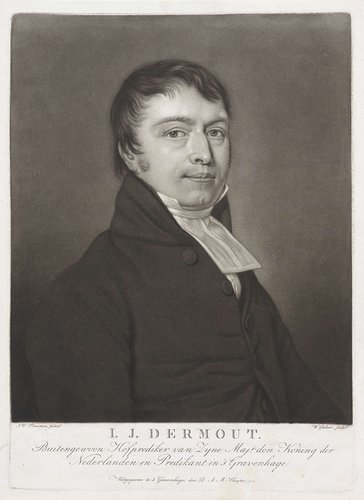 Portret van Isaac Johannes Dermout