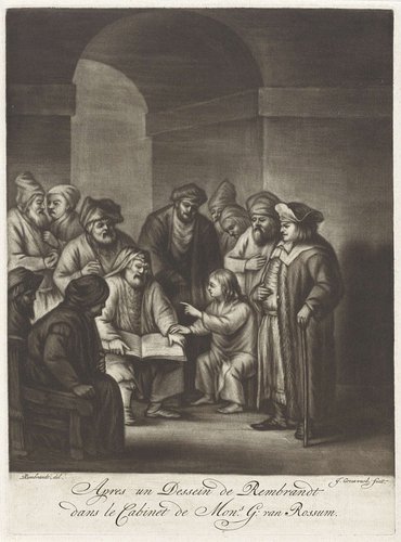 Twaalfjarige Christus in de tempel