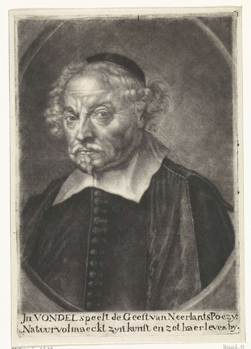 Portret van Joost van den Vondel