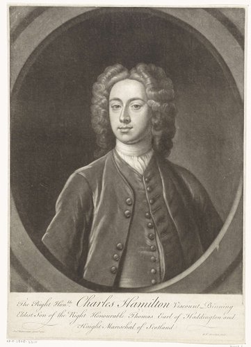 Portret van Charles Hamilton Binning