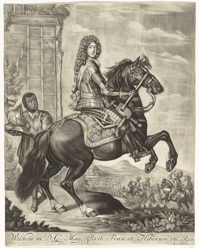 Ruiterportret van Willem III, prins van Oranje