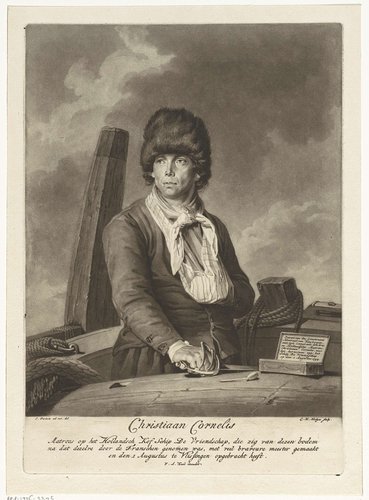 Portret van Christiaan Cornelis by Charles Howard Hodges