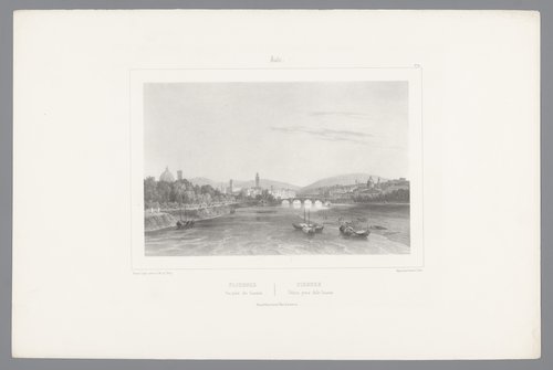 Gezichten in Italië by Isodore-Laurent Deroy
