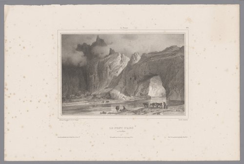 Gezichten in Frankrijk by Isodore-Laurent Deroy