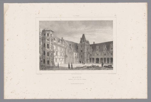 Gezichten in Frankrijk by Isodore-Laurent Deroy