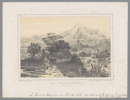 Gezicht op de Pico Turquino