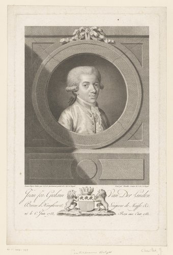 Portret van baron Johan Joseph Ghislain van der Linden