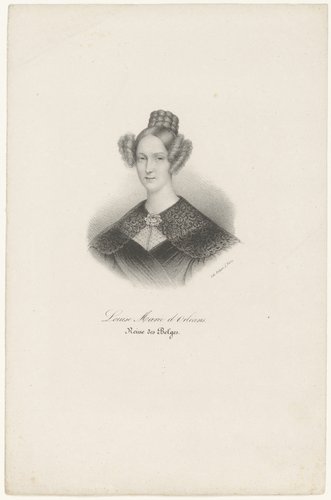 Portret van Louise Marie van Orléans by anonymous