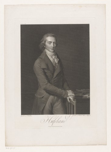 Portret van Christoph Wilhelm von Hufeland