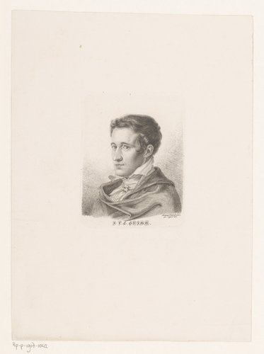 Portret van Jacob Ludwig Karl Grimm