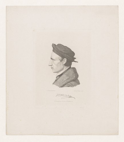 Portret van Edward Jakob von Steinle