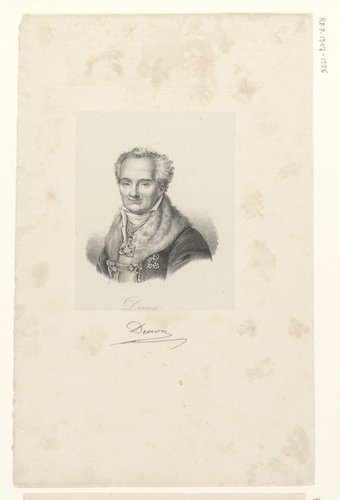 Portret van Dominique Vivant Denon