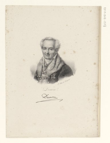 Portret van Dominique Vivant Denon