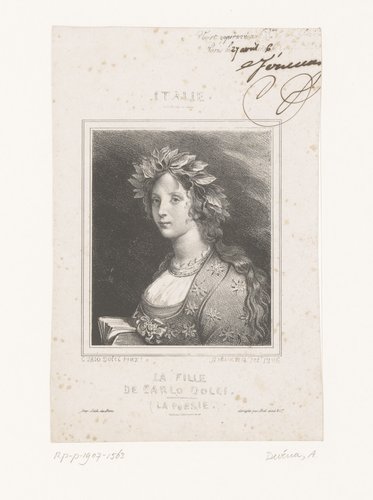 Italie. La fille de Carlo Dolci (La Poesie)