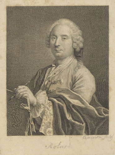 Portret van de schilder Pietro Rotari