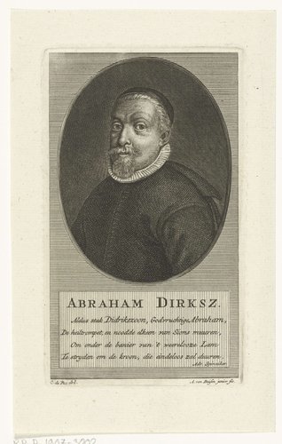 Portret van Abraham Dirks Bierens