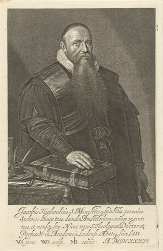 Portret van Jacobus Trigland