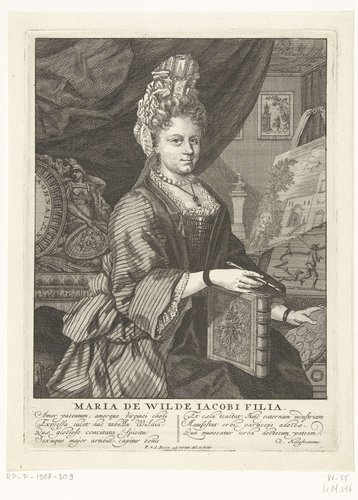 Portret van Maria de Wilde