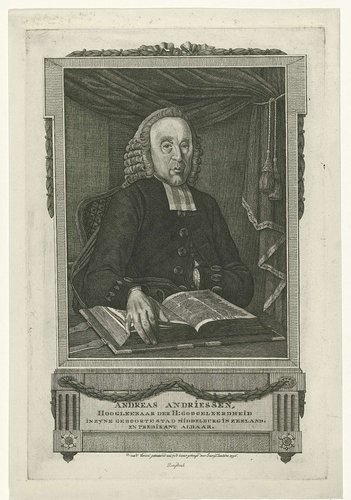 Portret van Andreas Andriessen