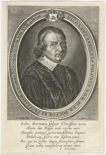 Portret van Nicolaus Arnoldus