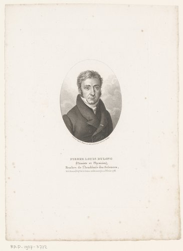 Portret van Pierre Louis Dulong