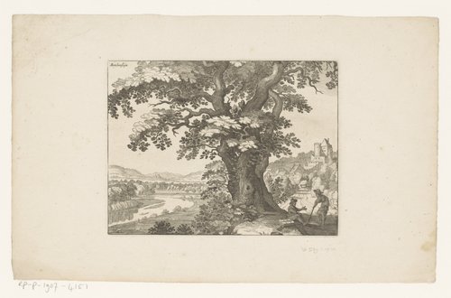 Zes landschappen naar Matthäus Merian I