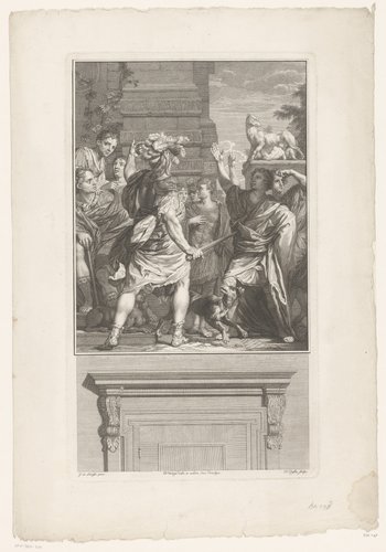 Les tableaux qui se trouvent à la Haye dans la Chambre du Conseil de Justice de la Cour