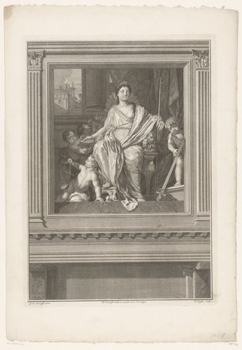 Les tableaux qui se trouvent à la Haye dans la Chambre du Conseil de Justice de la Cour