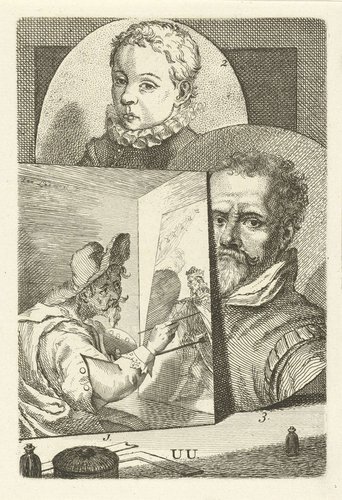 Portretten van Joachim Wtewael, Zacharias Dolendo en Hendrik de Keyser I