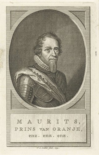 Portret van Maurits, prins van Oranje