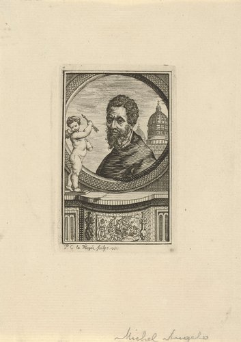 Portret van Michelangelo