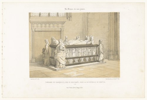 Graftombe van François II van Bretagne in de kathedraal van Nantes
