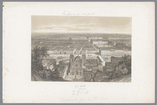 Lyon. Vue générale prise de Fourvières