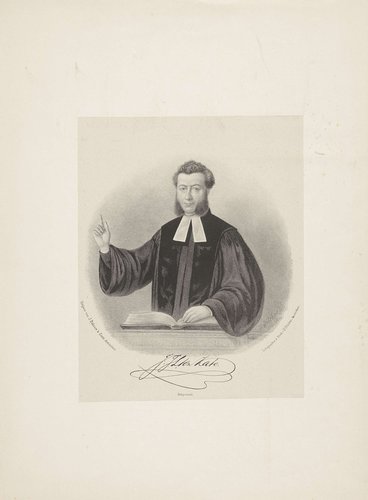 Portret van Jan Jakob Lodewijk ten Kate