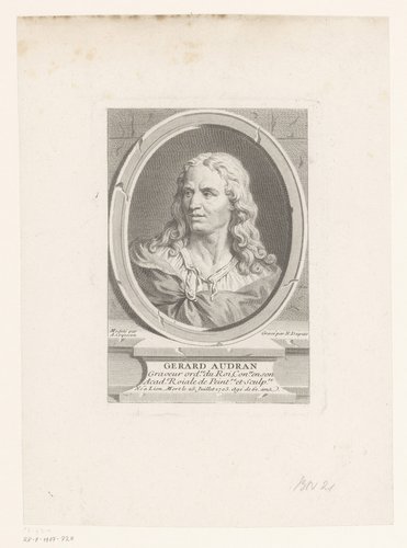 Portret van Gérard Audran