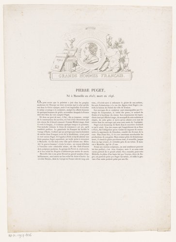 Galerij van penningen met Franse grootheden