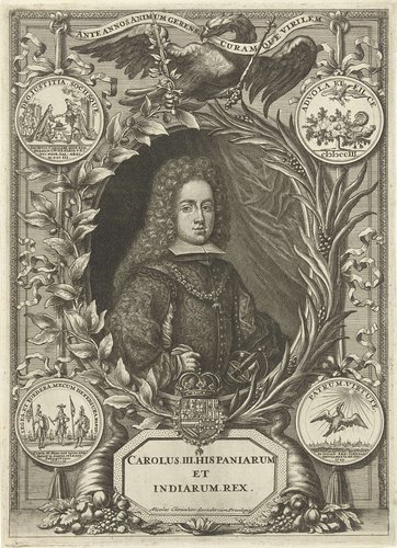 Portret van Karel III koning van Spanje