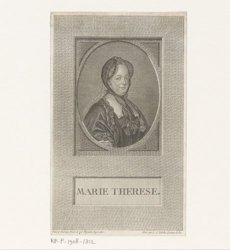 Portret van keizerin Maria Theresia