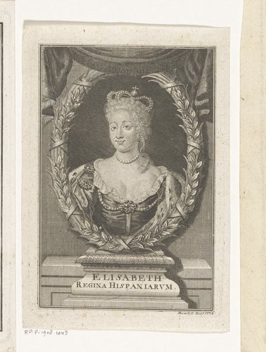 Portret van Louise Elisabeth d'Orléans, koningin van Spanje