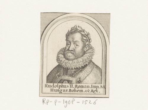 Portret van keizer Rudolf II by Matthäus Merian (I)
