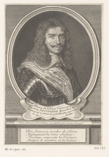 Portret van Henri de Latour d'Auvergne, vicomte de Turenne