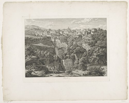 Malerisch radirte Prospekte aus Italien