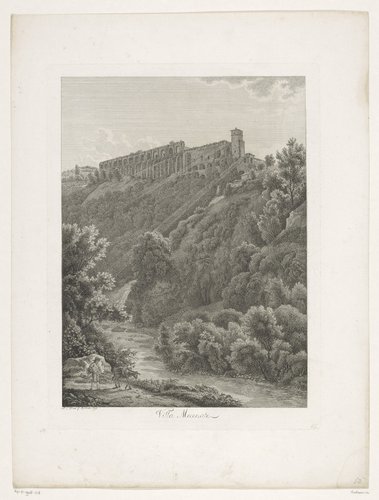 Malerisch radirte Prospekte aus Italien