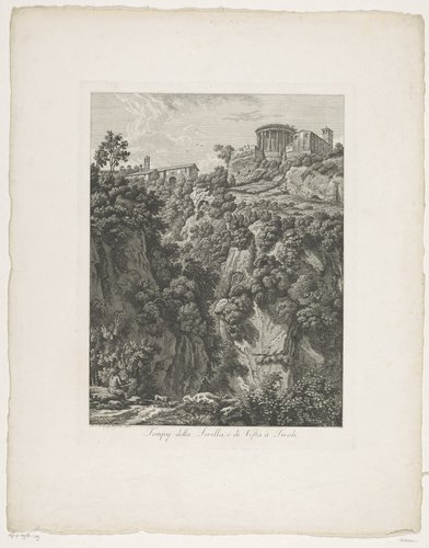 Malerisch radirte Prospekte aus Italien