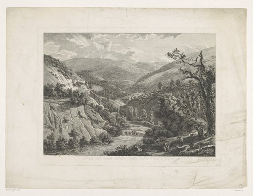 Malerisch radirte Prospekte aus Italien