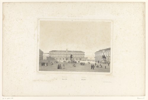 Naples. Palais du roi