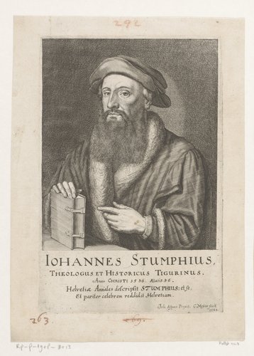 Portret van Johannes Stumpf
