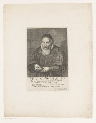 Portret van Felix Wyss