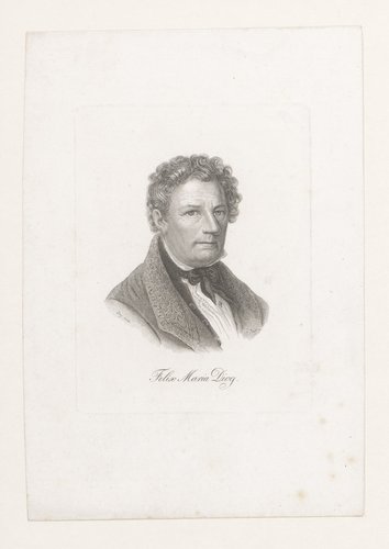 Portret van Felix Maria Diog